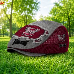 Troy Trojans NCAA3 Mesh Flat Cap, Golf Mesh Cap M01