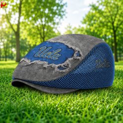UCLA Bruins NCAA3 Mesh Flat Cap, Golf Mesh Cap M01