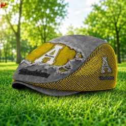 Appalachian State Mountaineers NCAA4 Mesh Flat Cap, Golf Mesh Cap M01