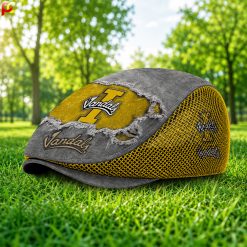Idaho Vandals NCAA4 Mesh Flat Cap, Golf Mesh Cap M01
