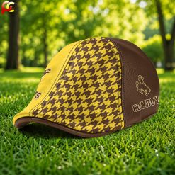 Wyoming Cowboys NCAA4 Premium Ivy Cap, Flat Cap M03