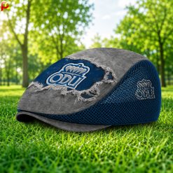 Old Dominion Monarchs NCAA4 Mesh Flat Cap, Golf Mesh Cap M01