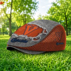 Virginia Cavaliers NCAA4 Mesh Flat Cap, Golf Mesh Cap M01