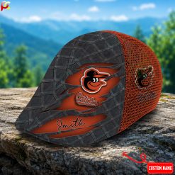 Baltimore Orioles MLB Mesh Ivy Cap, Golf Mesh Cap M01