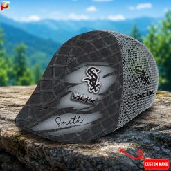 Chicago White Sox MLB Mesh Ivy Cap, Golf Mesh Cap M01