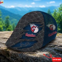 Cleveland Guardians MLB Mesh Ivy Cap, Golf Mesh Cap M01
