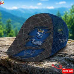 Kansas City Royals MLB Mesh Ivy Cap, Golf Mesh Cap M01