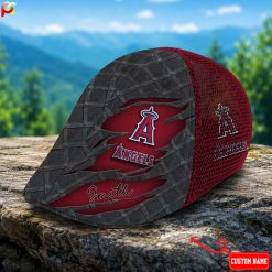 Los Angeles Angels MLB Mesh Ivy Cap, Golf Mesh Cap M01