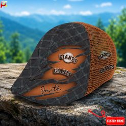 San Francisco Giants MLB Mesh Ivy Cap, Golf Mesh Cap M01