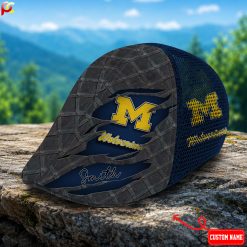 Michigan Wolverines NCAA Mesh Ivy Cap, Golf Mesh Cap M01