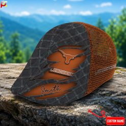 Texas Longhorns NCAA Mesh Ivy Cap, Golf Mesh Cap M01