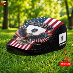 Massachusetts State Jeff Cap, Driving Cap, Golf Cap 86