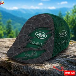 New York Jets NFL Mesh Ivy Cap, Golf Mesh Cap M01