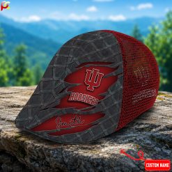 Indiana Hoosiers NCAA2 Mesh Ivy Cap, Golf Mesh Cap M01