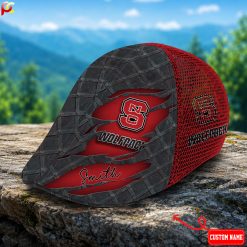 NC State Wolfpack NCAA2 Mesh Ivy Cap, Golf Mesh Cap M01