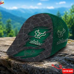 South Florida Bulls NCAA2 Mesh Ivy Cap, Golf Mesh Cap M01