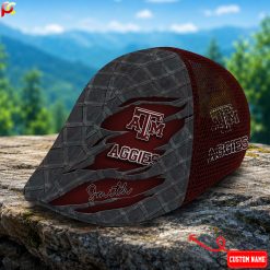 Texas AM Aggies NCAA2 Mesh Ivy Cap, Golf Mesh Cap M01