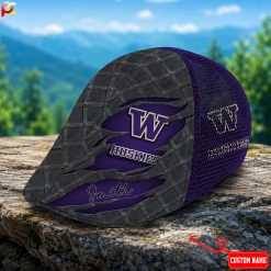 Washington Huskies NCAA2 Mesh Ivy Cap, Golf Mesh Cap M01