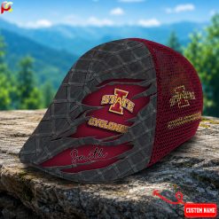 Iowa State Cyclones NCAA3 Mesh Ivy Cap, Golf Mesh Cap M01