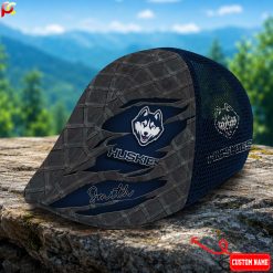 Connecticut Huskies NCAA4 Mesh Ivy Cap, Golf Mesh Cap M01