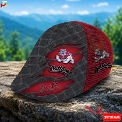 Fresno State Bulldogs NCAA4 Mesh Ivy Cap, Golf Mesh Cap M01