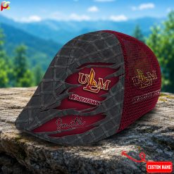 Louisiana–Monroe Warhawks NCAA4 Mesh Ivy Cap, Golf Mesh Cap M01