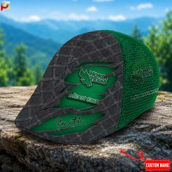 North Texas Mean Green NCAA4 Mesh Ivy Cap, Golf Mesh Cap M01