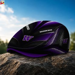 Washington Huskies NCAA2 Mesh Flat Cap, Golf Mesh Cap M02