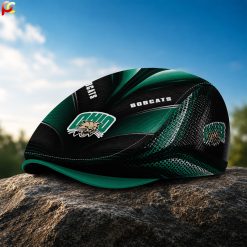 Ohio Bobcats NCAA4 Mesh Flat Cap, Golf Mesh Cap M02