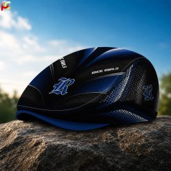 Rice Owls NCAA4 Mesh Flat Cap, Golf Mesh Cap M02
