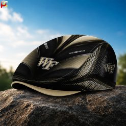 Wake Forest Demon Deacons NCAA4 Mesh Flat Cap, Golf Mesh Cap M02