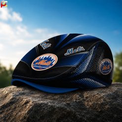 New York Mets MLB Mesh Flat Cap, Golf Mesh Cap M02