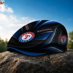 Texas Rangers MLB Mesh Flat Cap, Golf Mesh Cap M02