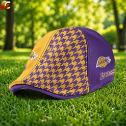 Los Angeles Lakers NBA Premium Ivy Cap, Flat Cap M03