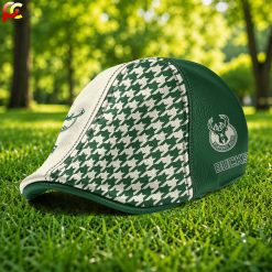 Milwaukee Bucks NBA Premium Ivy Cap, Flat Cap M03