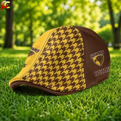 Hawthorn Hawks AFL Premium Ivy Cap, Flat Cap M03