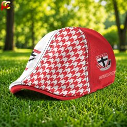 St Kilda Saints AFL Premium Ivy Cap, Flat Cap M03