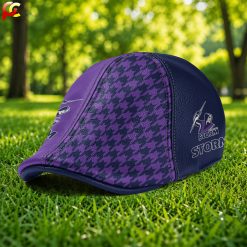 Melbourne Storm NRL Premium Ivy Cap, Flat Cap M03