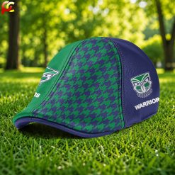 New Zealand Warriors NRL Premium Ivy Cap, Flat Cap M03