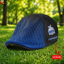 North Melbourne Kangaroos AFL Premium Ivy Cap, Flat Cap M02