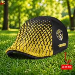 Richmond Tigers AFL Premium Ivy Cap, Flat Cap M02