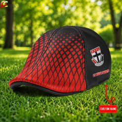 St Kilda Saints AFL Premium Ivy Cap, Flat Cap M02