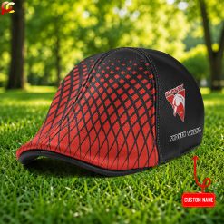 Sydney Swans AFL Premium Ivy Cap, Flat Cap M02