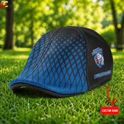 Western Bulldogs AFL Premium Ivy Cap, Flat Cap M02