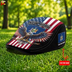New York State Jeff Cap, Driving Cap, Golf Cap 86
