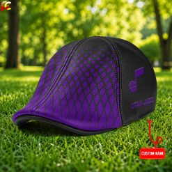 Utah Jazz NBA Premium Ivy Cap, Flat Cap M02