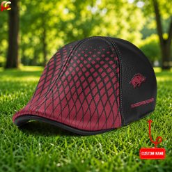 Arkansas Razorbacks NCAA Premium Ivy Cap, Flat Cap M02