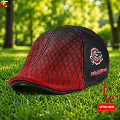 Ohio State Buckeyes NCAA Premium Ivy Cap, Flat Cap M02