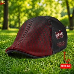 Mississippi State Bulldogs NCAA2 Premium Ivy Cap, Flat Cap M02