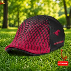 SMU Mustangs NCAA2 Premium Ivy Cap, Flat Cap M02